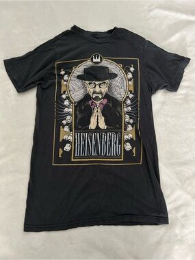 Heisenberg Graphic Short Sleeve Tee - Black